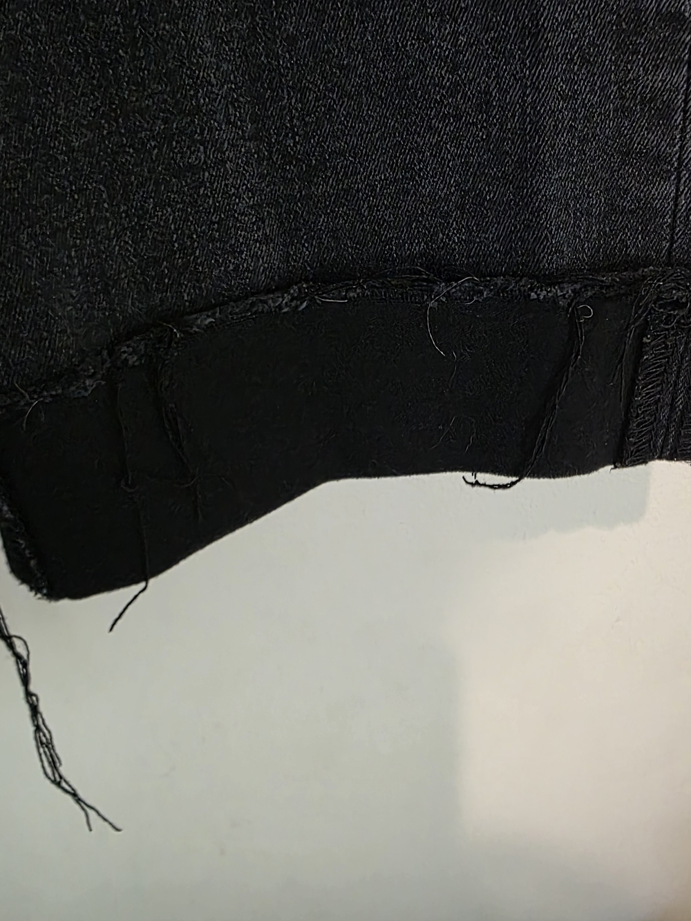 Black High-Waist Cropped Straight Jeans - Women Distressed Bottoms Buckle Fit 35 - Picture 4 of 13
